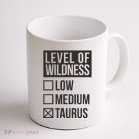 Level Of Wildness Taurus Coffee Mug thumb 1