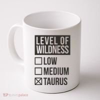 Level Of Wildness Taurus Coffee Mug thumb 0