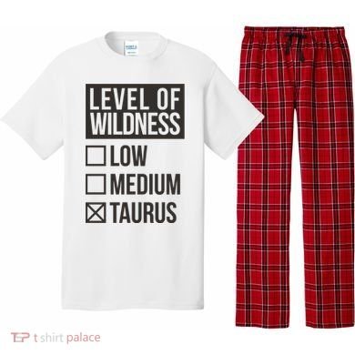 Level Of Wildness Taurus Pajama Set