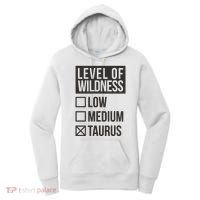 Level Of Wildness Taurus Women's Hoodie thumb 0