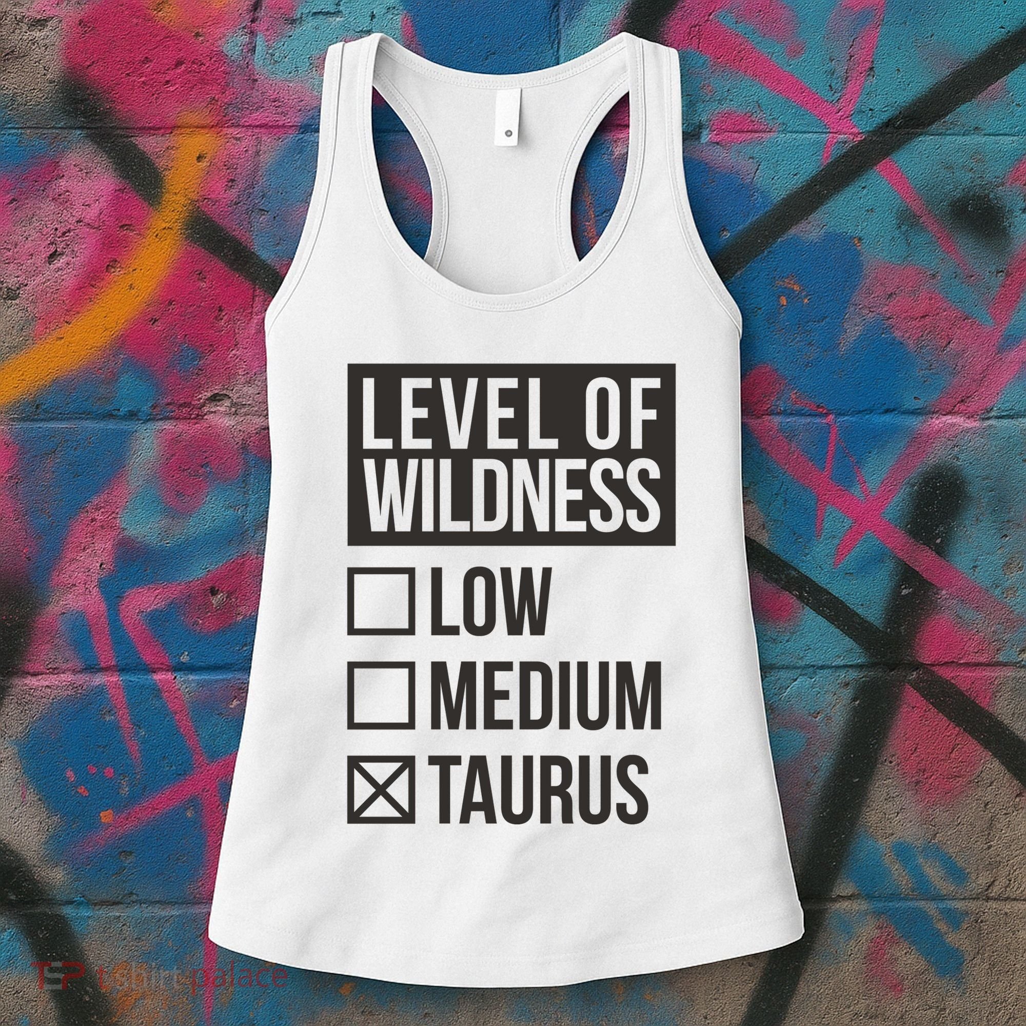 Level Of Wildness Taurus Women's Tank Top