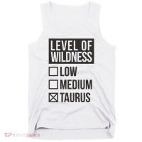 Level Of Wildness Taurus Tank Top thumb 0