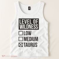 Level Of Wildness Taurus Tank Top thumb 2