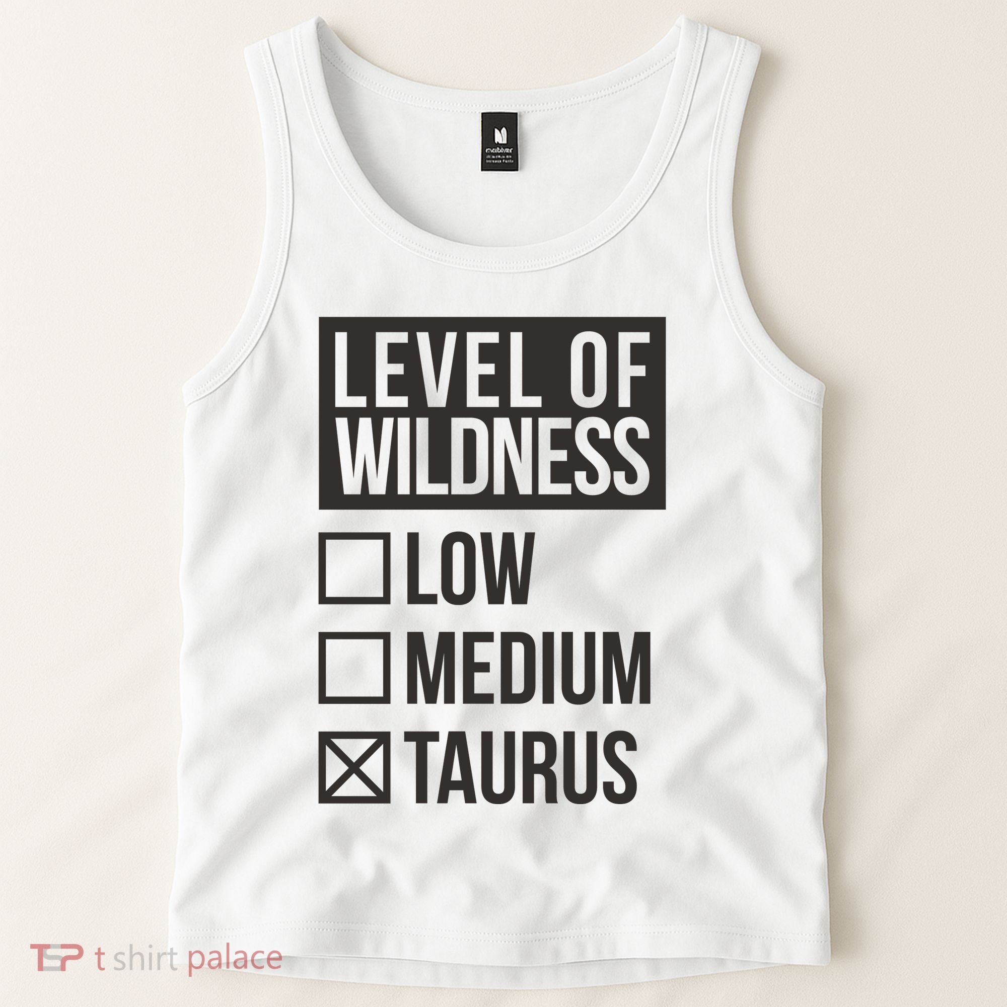 Level Of Wildness Taurus Tank Top