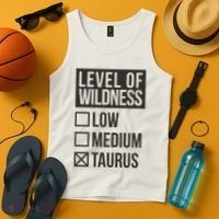 Level Of Wildness Taurus Tank Top thumb 4