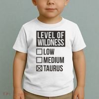 Level Of Wildness Taurus Toddler T-Shirt thumb 2