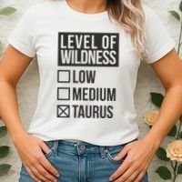 Level Of Wildness Taurus Women's T-Shirt thumb 2