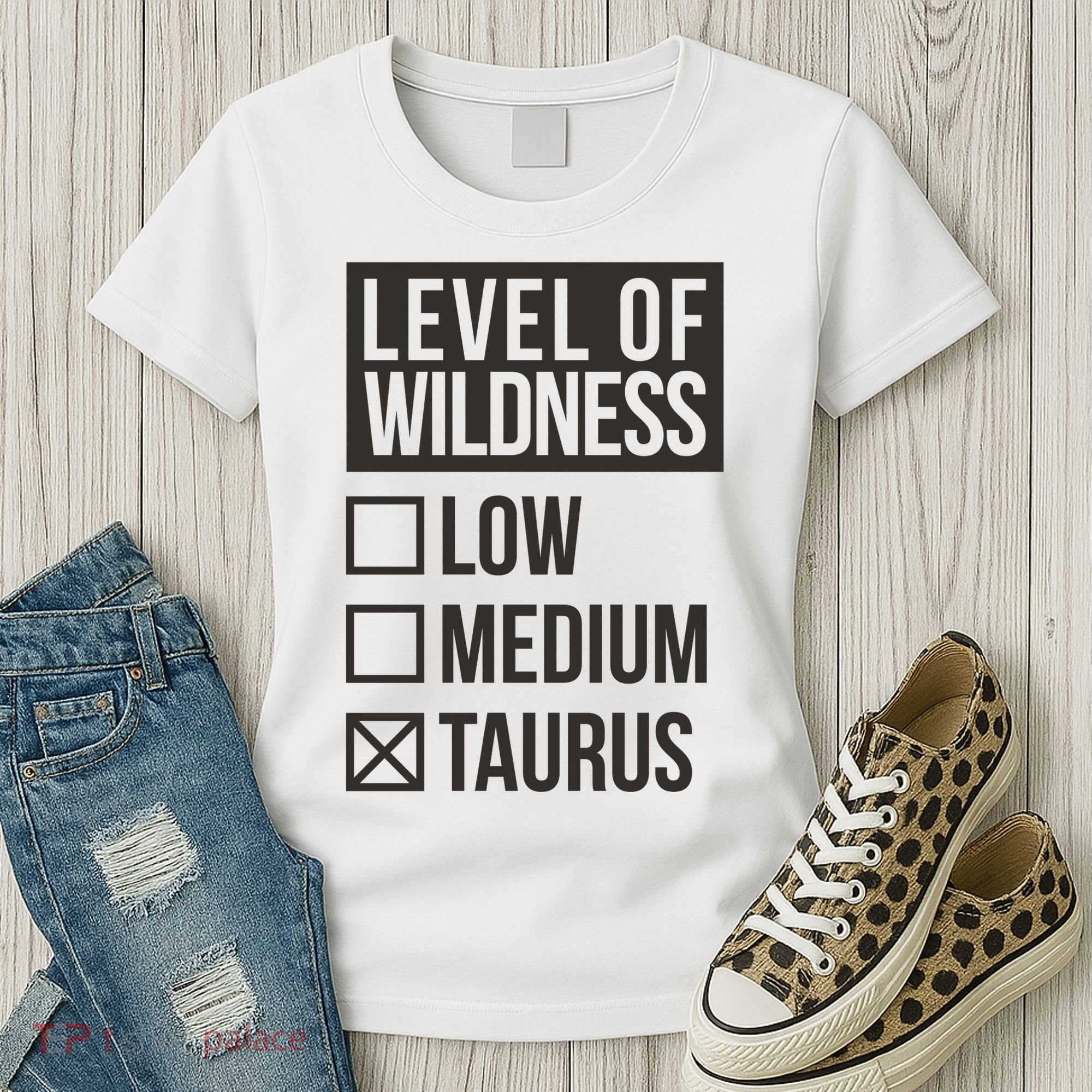 Level Of Wildness Taurus Women's T-Shirt