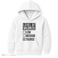 Level Of Wildness Taurus Kids Hoodie thumb 0
