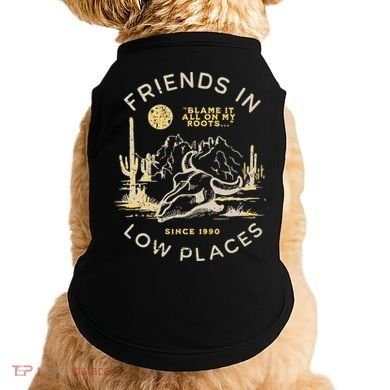 Low Places 90s Country Doggie Tank