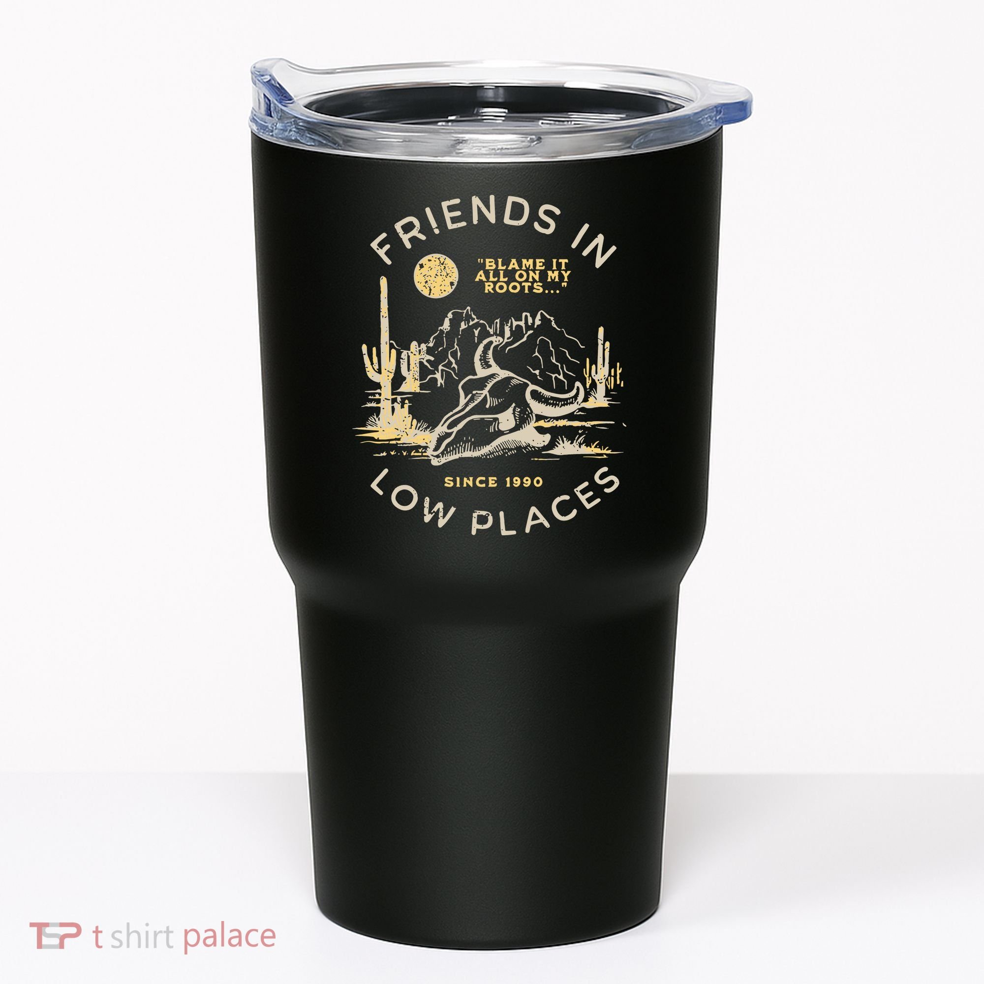 Low Places 90s Country Tumbler