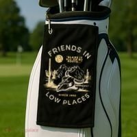 Low Places 90s Country Golf Towel thumb 2