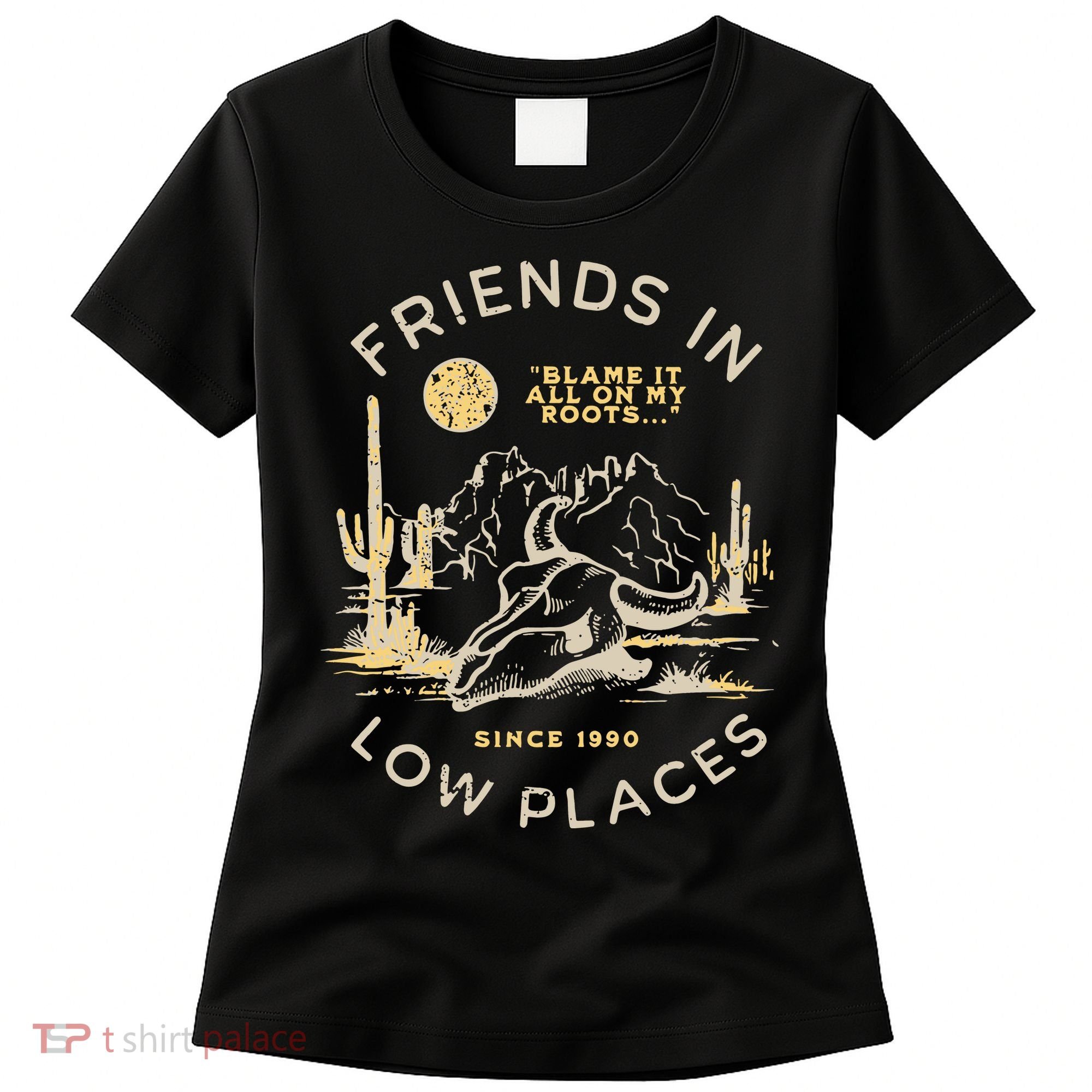 Low Places 90s Country Women's T-Shirt