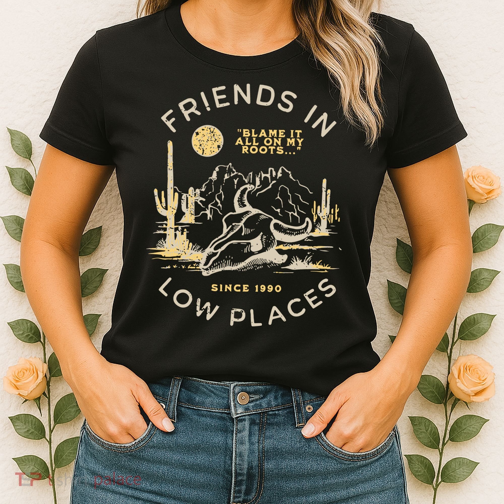 Low Places 90s Country Women's T-Shirt