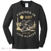 Low Places 90s Country Kids Long Sleeve Shirt thumb 0