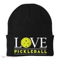 Love Pickleball Apparel Pickleball Player Funny Gift Beanie thumb 0