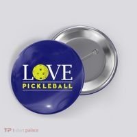 Love Pickleball Apparel Pickleball Player Funny Gift Button thumb 0