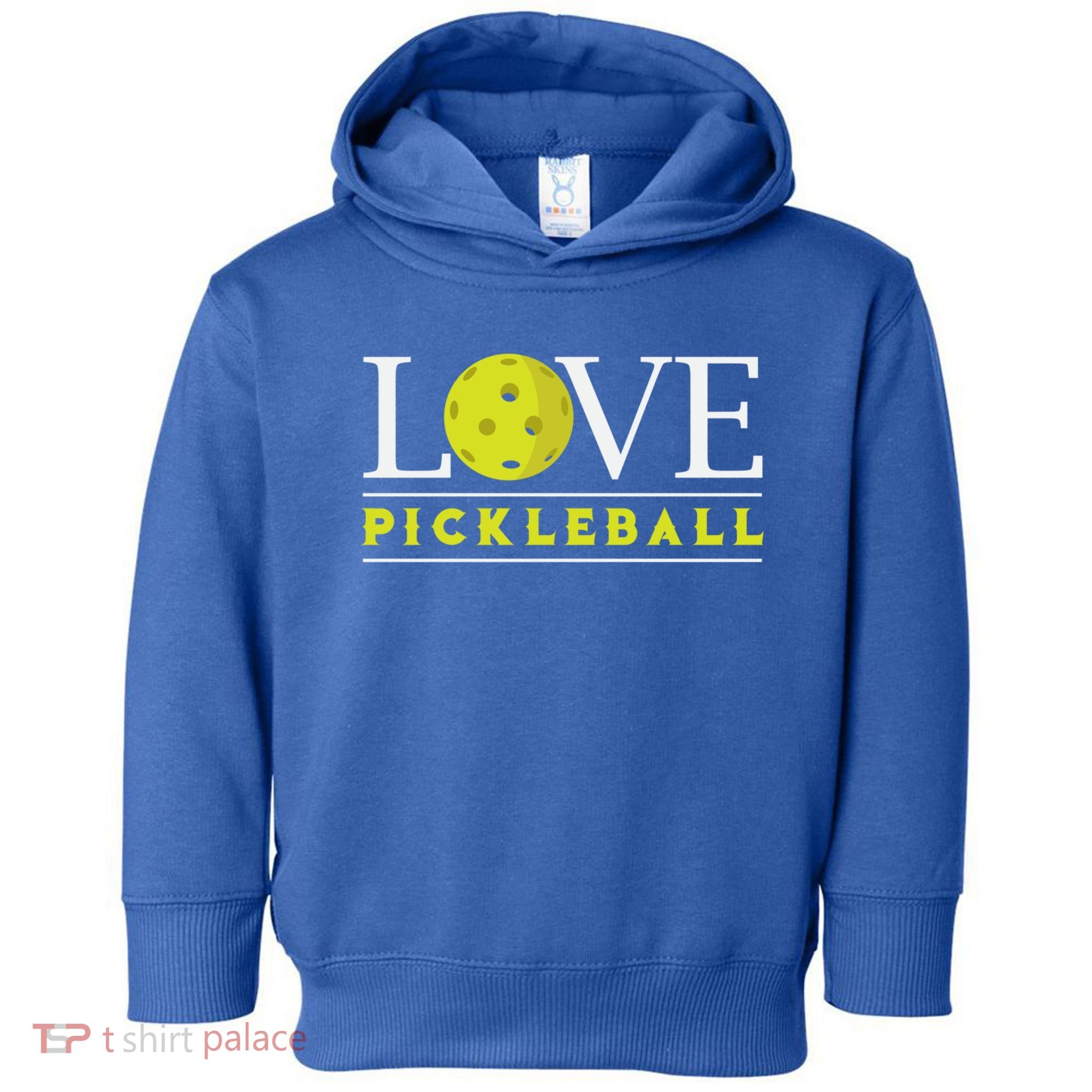 Love Pickleball Apparel Pickleball Player Funny Gift Toddler Hoodie