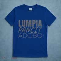 Lumpia Pancit And Adobo Filipino Food T-Shirt thumb 5