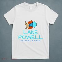Lake Powell Arizona & Utah Lake Boating T-Shirt thumb 5