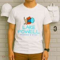 Lake Powell Arizona & Utah Lake Boating T-Shirt thumb 6