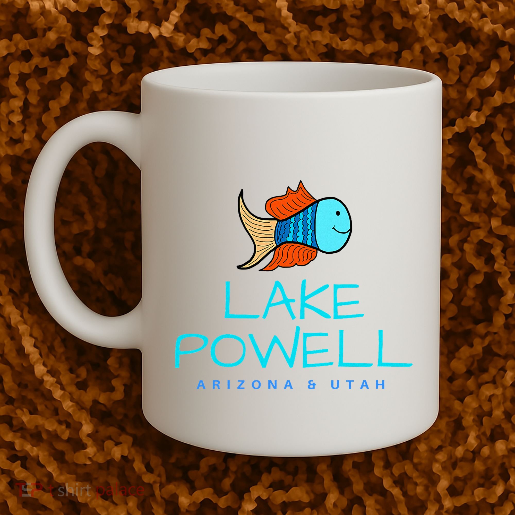 Lake Powell Arizona & Utah Lake Boating Coffee Mug