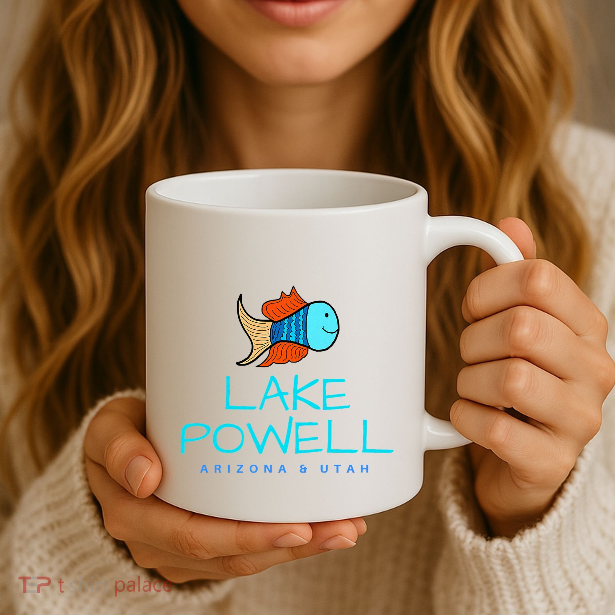 Lake Powell Arizona & Utah Lake Boating Coffee Mug
