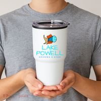 Lake Powell Arizona & Utah Lake Boating Tumbler thumb 2