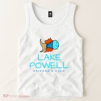 Lake Powell Arizona & Utah Lake Boating Tank Top thumb 2