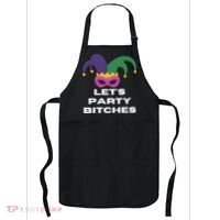 Let's Party Bitches Mardi Gras Apron thumb 0