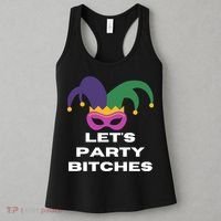 Let's Party Bitches Mardi Gras Women's Tank Top thumb 3