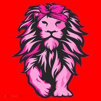 Lion Pink Bandana Breast Cancer Awareness Survivor Warrior Santa Hat thumb 1