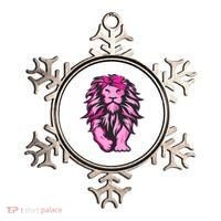 Lion Pink Bandana Breast Cancer Awareness Survivor Warrior Ornament thumb 0
