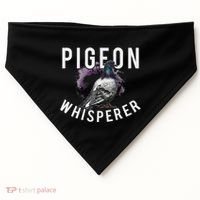 Love Pigeons Bird Lover Pigeon Whisperer USA-Made Doggie Bandana thumb 0