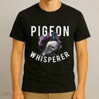Love Pigeons Bird Lover Pigeon Whisperer T-Shirt thumb 3