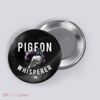 Love Pigeons Bird Lover Pigeon Whisperer Button thumb 0