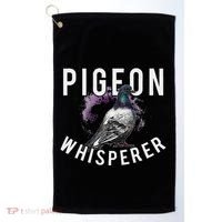 Love Pigeons Bird Lover Pigeon Whisperer Golf Towel thumb 0