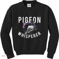Love Pigeons Bird Lover Pigeon Whisperer Kids Sweatshirt thumb 0
