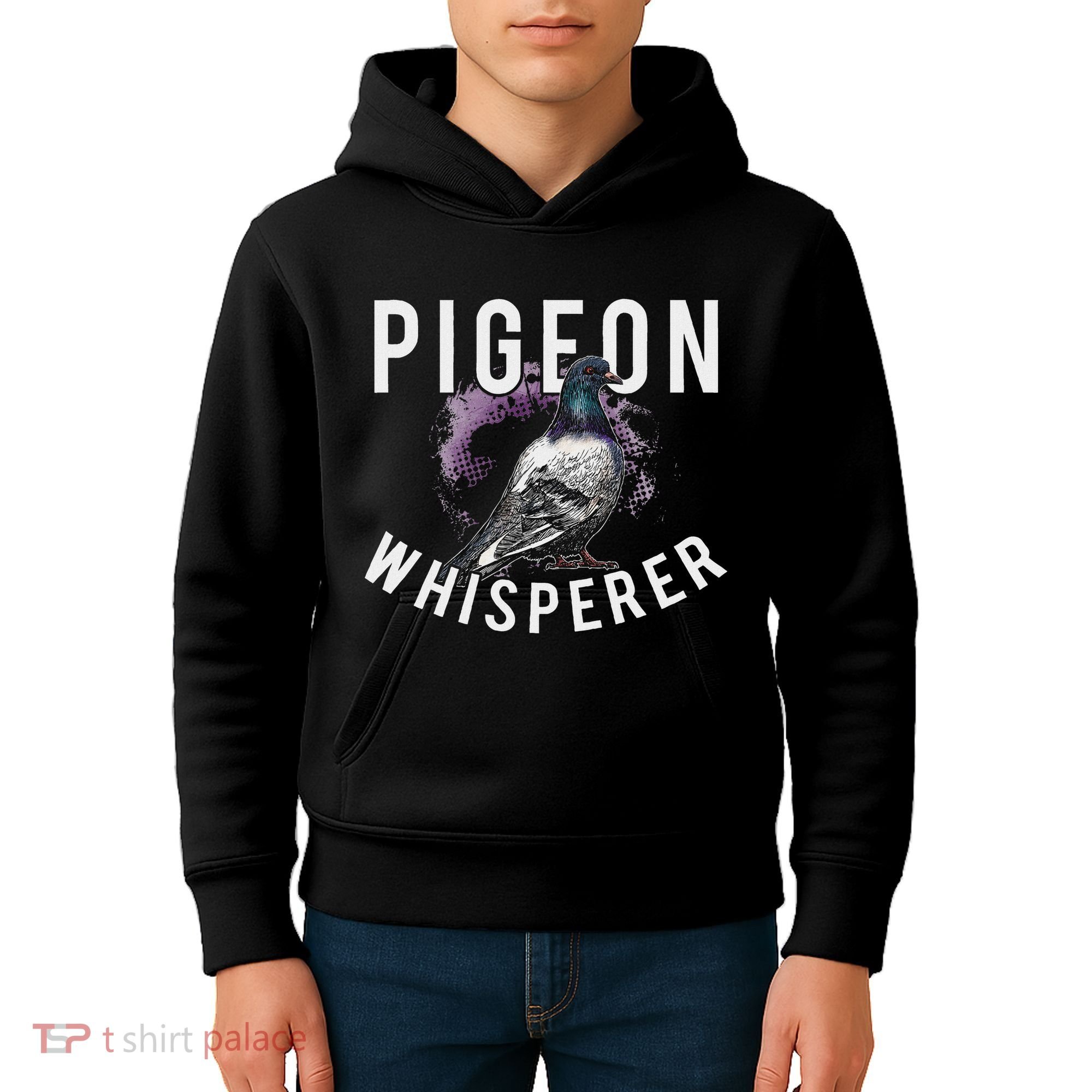 Love Pigeons Bird Lover Pigeon Whisperer Kids Hoodie