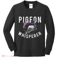 Love Pigeons Bird Lover Pigeon Whisperer Kids Long Sleeve Shirt thumb 0