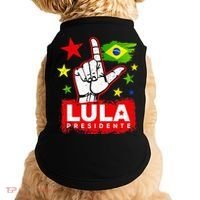 Lula Presidente Brasil Lula Brazil President Support Doggie Tank thumb 0