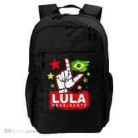 Lula Presidente Brasil Lula Brazil President Support Backpack thumb 0