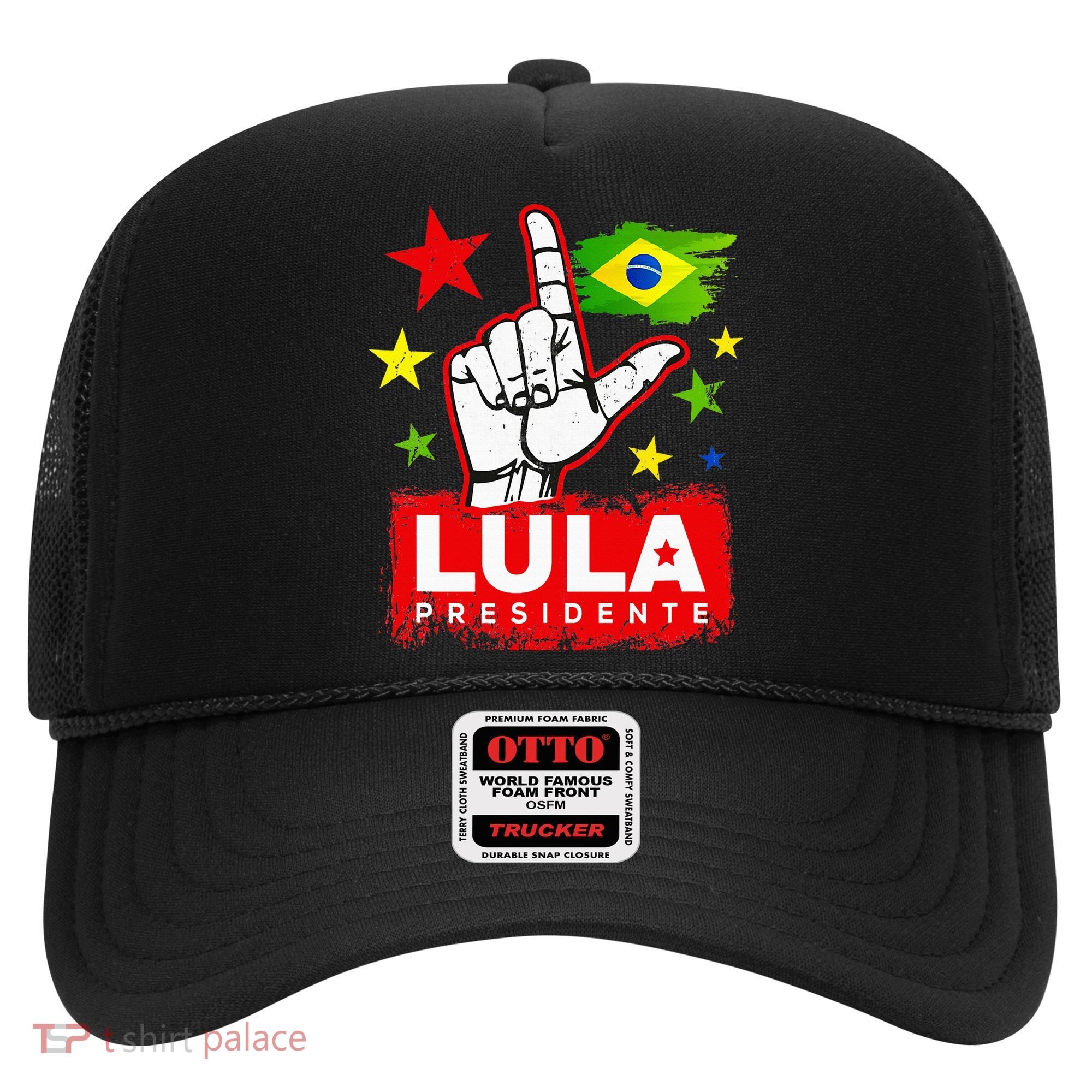 Lula Presidente Brasil Lula Brazil President Support Hat
