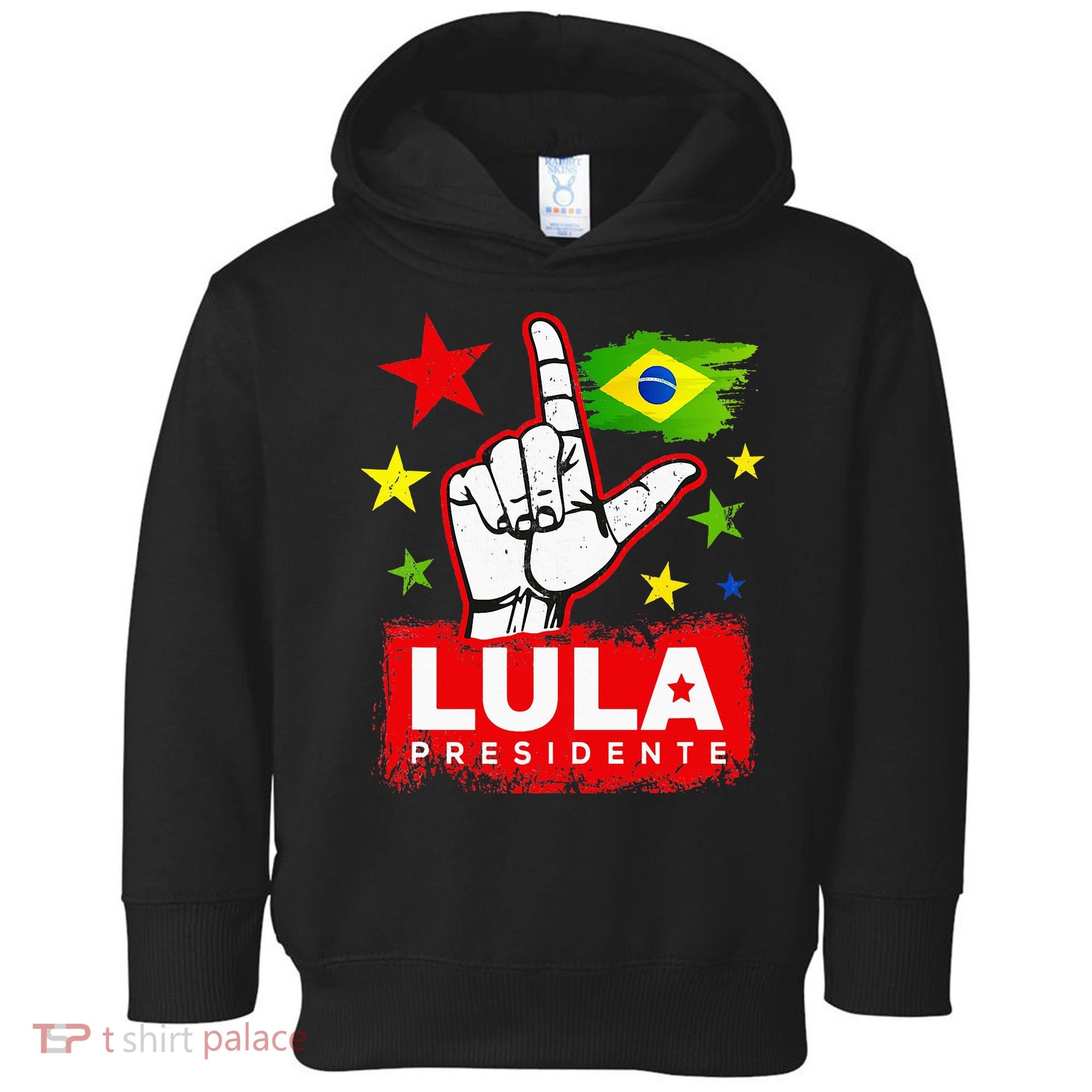 Lula Presidente Brasil Lula Brazil President Support Toddler Hoodie