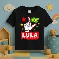 Lula Presidente Brasil Lula Brazil President Support Toddler T-Shirt thumb 3