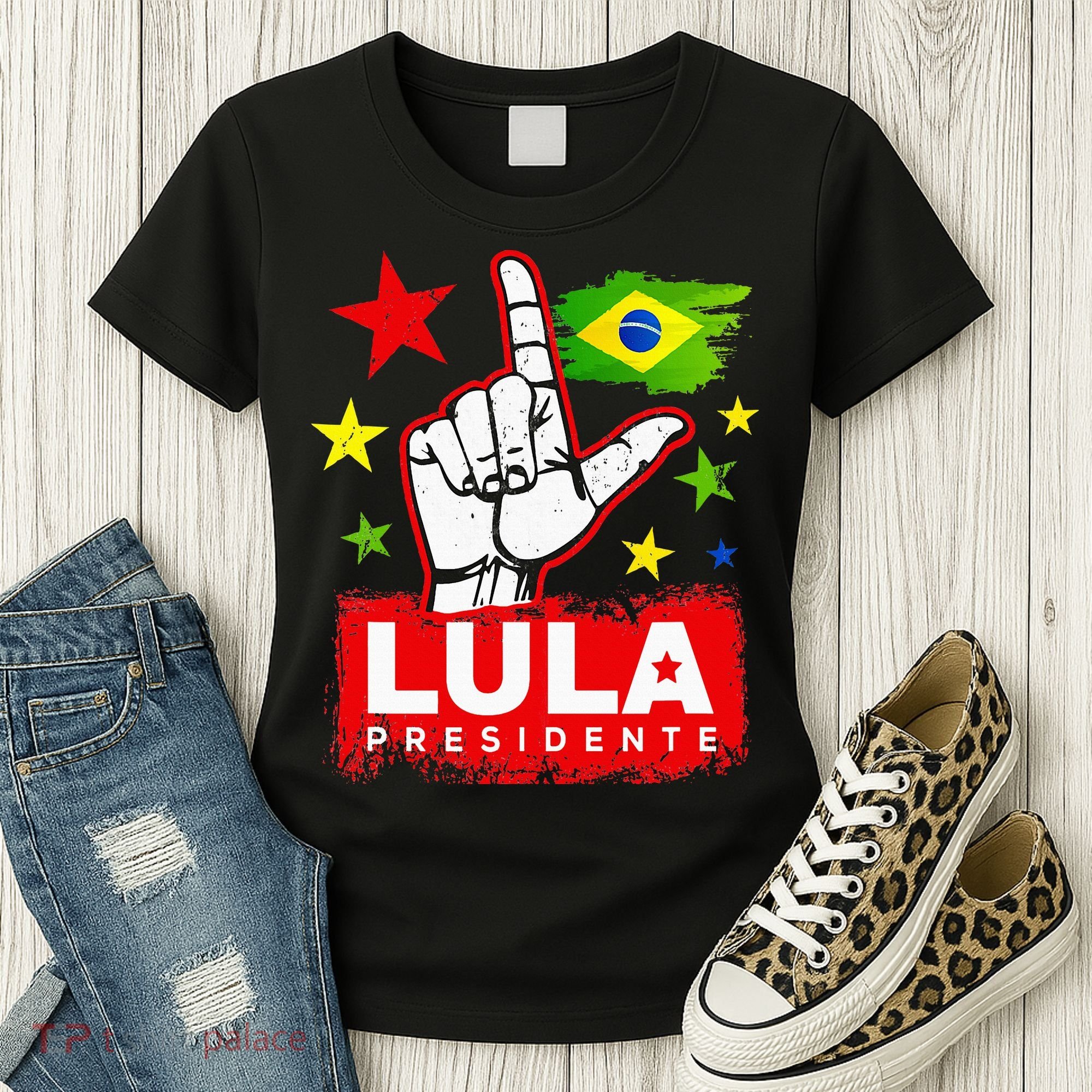 Lula Presidente Brasil Lula Brazil President Support Women's T-Shirt