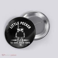 Little Pecker Club Woodpecker Button thumb 0