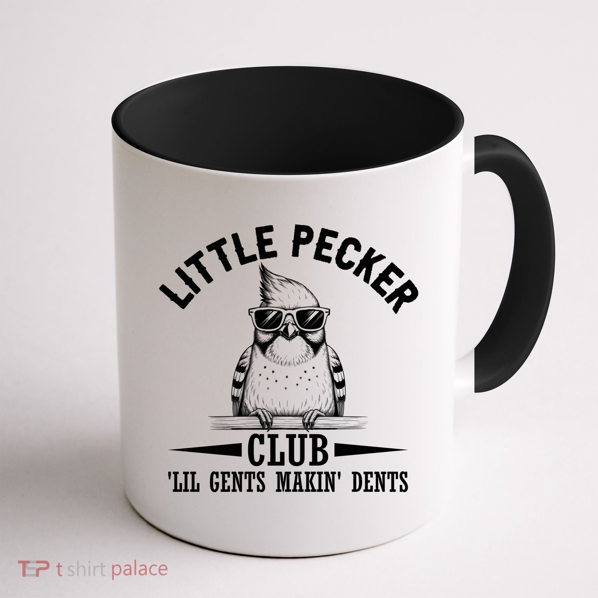 Little Pecker Club Woodpecker Coffee Mug