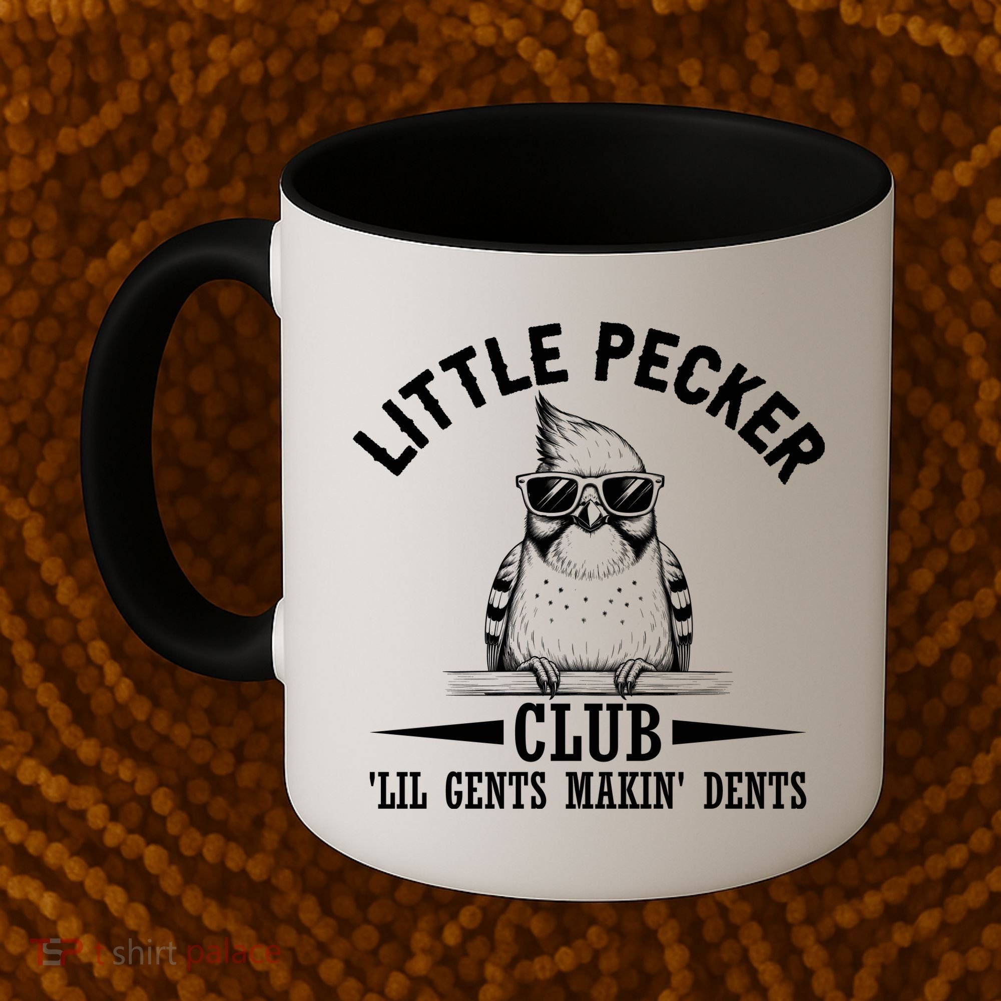 Little Pecker Club Woodpecker Coffee Mug