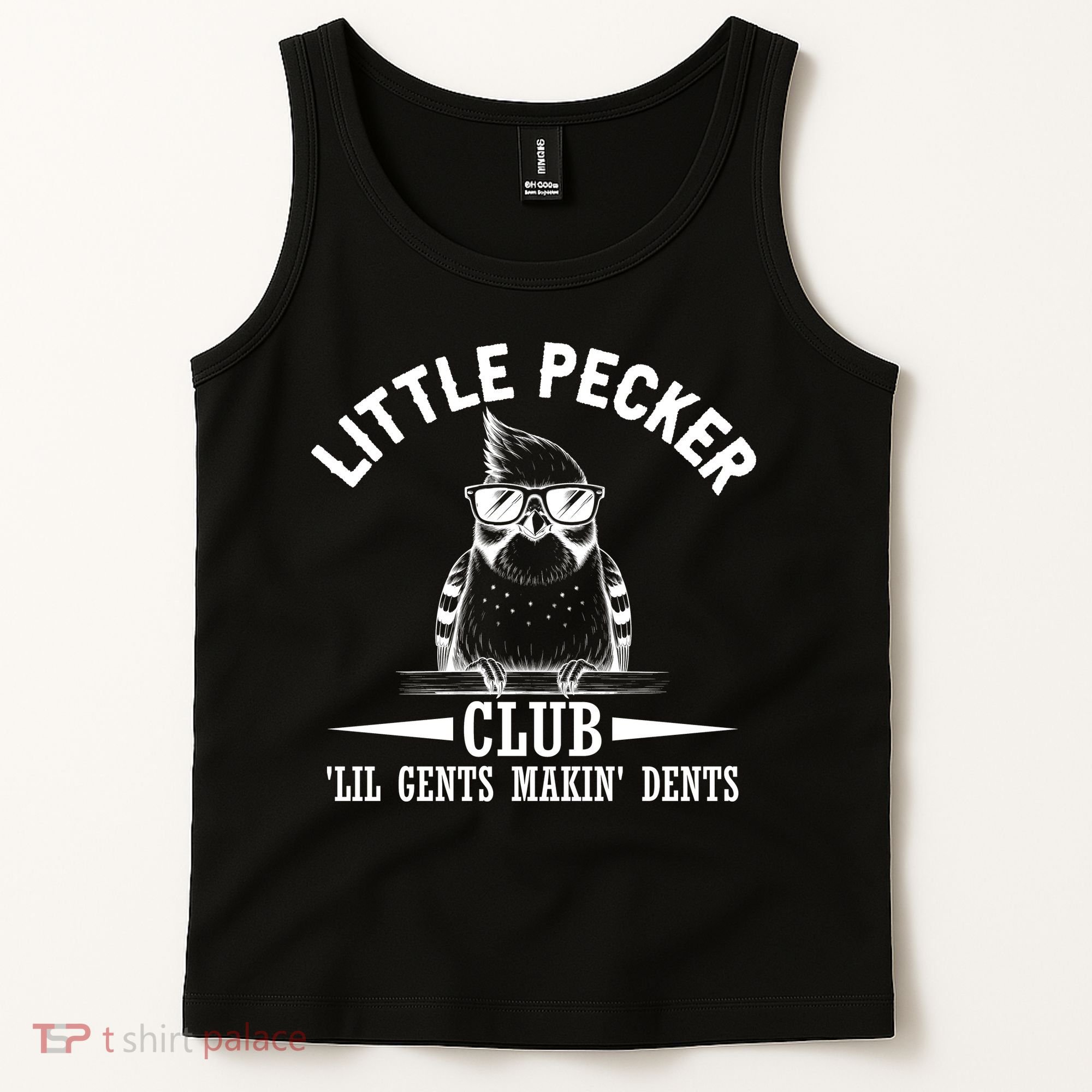 Little Pecker Club Woodpecker Tank Top
